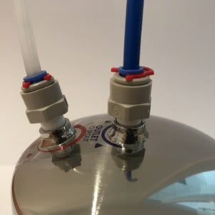 MULTI-PURE™ MP-400 SB Untertischmodell aus Edelstahl, mit MULTI-PURE™ Wasserhahn - für VIP-Kunden