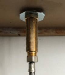 Verlängerung für Anschluss-Set bei drucklosem Boiler/ bei Brausearmatur