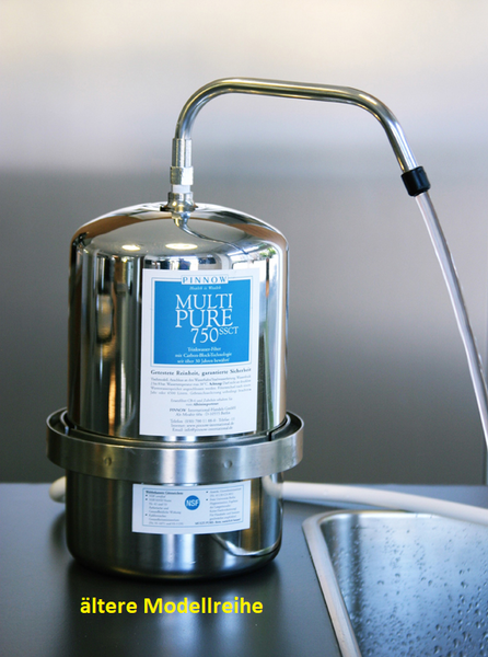 MULTI-PURE™ MP-750 SSCT Tisch-Modell, Edelstahl, 4.500 L – MULTIPURE™